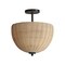 Maxim Lighting Maldives 2-Light Semi Flush/Pendant, Black 12604NABK - alternate 1